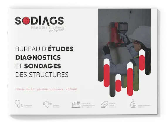 Brochure SODIAGS bureau d'études sondages et diagnostics structures